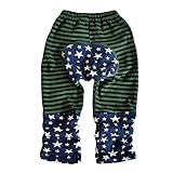 YideaHomeお尻 が 可愛い 【 ベビー モンキー パンツ 】 快適 おむつ すっぽり マチ付き カットソー 長ズボン 男の子 女の子 おしゃれ 赤ちゃん 服 普段着 プレゼント