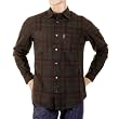 Armani Jeans brown check shirt.