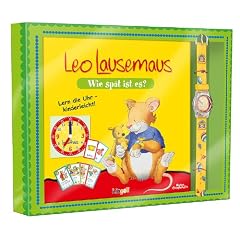 Leo Lausemaus - Wie sp�t ist es?: Uhren-Lernset