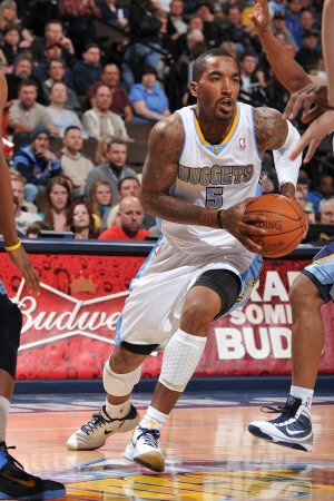 Memphis Grizzlies v Denver Nuggets: J.R. Smith Photographic Poster Print by Garrett Ellwood, 16x24