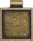 Lisa Pavelka Bezel 1/Pkg-Antique Gold Square