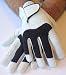 Sports : 1 Paar Golfhandschuhe SWING RECHTS + LINKS Farbe weiss mit Klettverschluss HERREN Gr&ouml;sse XL Golfhandschuh