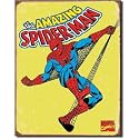 Spiderman Retro Tin Sign 12.5W x 16H , 12x16