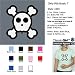 SKULL AND X-BONES T-Shirt - 100% Baby Rib Jersey Combed Cotton WOMEN'S T-Shirt - Sweat Shop Free