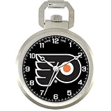 NHL Men's NHL-PW-PHI Pocket Collection Philadelphia Flyers Pocket Watch