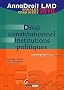 Droit constitutionnel et institutions politiques : Annales corrig�es