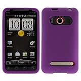 Cbus Wireless Purple Silicone Case / Skin / Cover for HTC EVO 4G