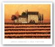Fall Vineyard by Lowell Herrero 24"x18" Art Print Poster