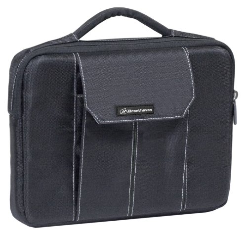Brenthaven Eclipse Sleeve for iPad and Netbook, Jet Black (2162101)