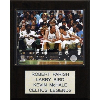NBA Boston Celtics Larry Bird/Robert Parish/Kevin McHale Player Plaque