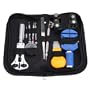 13 Pcs Watch Repair Tool Kit with Zip Case Battery Bracelet Pin Punch Link Remover and More