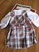 American Girl Molly Plaid Jumper & Blouse