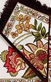 April Cornell Fantasia Ecru Napkins Set of 4
