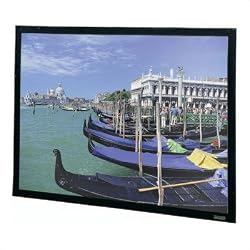 Da-Lite 100" Diagonal Video Format Home Theater Fixed Frame Screen with High Contrast Cinema Vision Fabric