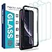 Tech Armor Apple iPhone Xr Ballistic Glass Screen Protector [3-Pack] Case-Friendly Tempered Glass, Haptic Touch Accurate Designed for New 2018 Apple iPhone Xr