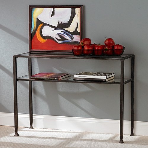 aurora - metal sofa table