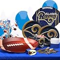 St. Louis Rams Deluxe Party Kit - 8 guests