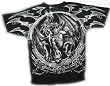 Dragon Catcher 2 Sided T-Shirt by Liquid Blue 100% Cotton Teens & Adults Shirt