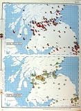 Map Britain 1963 Fuel Consumption Employment Factory