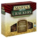 Marys Gone Crackers, Caraway, 6.5-Ounce Boxes (Pack of 12)