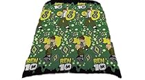 BEN 10 ROTARY TWIN/SINGLE BED DUVET/QUILT COVER SET OFFICIAL LICENSED PRODUCT NEW TO AMAZON
