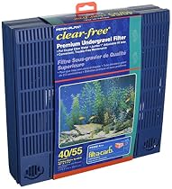Penn Plax 40/55 Gallon Aquarium Premium Under Tank Filter
