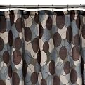 Modern Geo Fabric Shower Curtain - Multicolor (70x71")