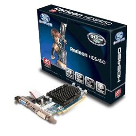 Sapphire HD5450 512MB DDR3 Graphics Card �33.60