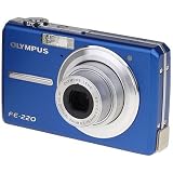 cheap Olympus FE220 Blue - 7.1 MP Digital Camera w/ 3x Optical Zoom