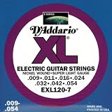 D'Addario Set Elec Gtr Xl Sup Lite 7Str