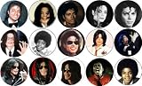 Set of 15 MICHAEL JACKSON Commemorative 1.25" MAGNETS