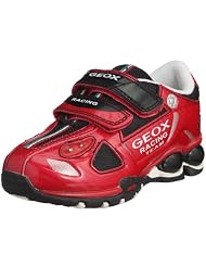 2010 Geox Blinky Jungen Schuhe Rot schwarz Klett