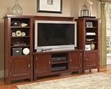 Home Styles Hanover Entertainment Center - Cherry Finish 88-5532-12-13-13-14