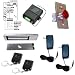 ElectroMagnetic Door Lock 600lb with wireless remote kit