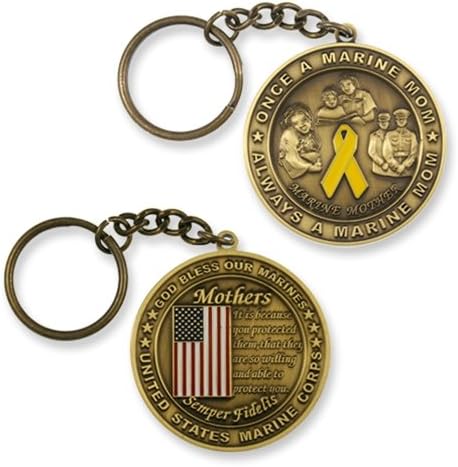U.S. Marine Corps Marine Mom Key Chain