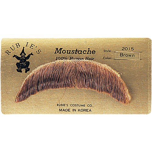 Click here to buy BASIC CHARACTER MUSTACHE by Rubie's Costume Company.