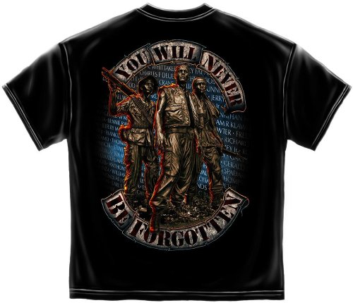 Vietnam Soldiers Never Forget - Military T-Shirt