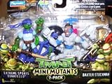 TMNT Mini Mutants 2 pk Extreme Sports Donatello & Baxter Stockman