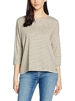 Pepe Jeans London Camiseta Manga Larga Stella (Azul / Beige)