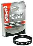 Opteka 37mm High Definition² UV (0) Ultra Violet Haze Multi-Coated Glass Filter