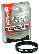Opteka 37mm High Definition&sup2; UV (0) Ultra Violet Haze Multi-Coated Glass Filter
