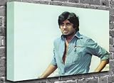 Amitabh Bachchan Bollywood Canvas Art Canvas Print Picture print Size: (16" x 12")