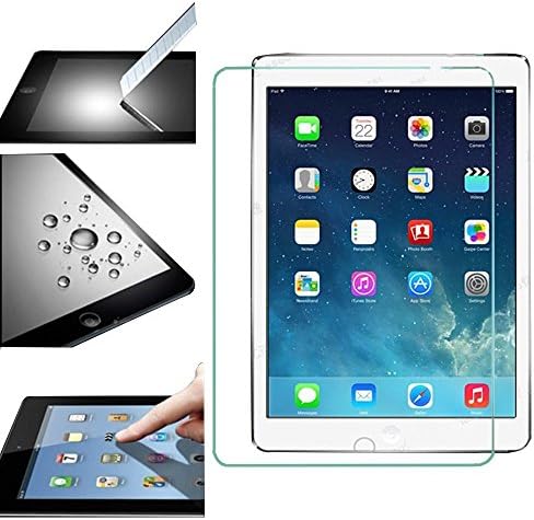 LELE(TM) ipad 2/3/4 Screen Protector Premium Tempered Glass Screen Protector for ipad 2/ipad 3/ipad 4 With 9H Ultra Slim Anti-scratch Anti Shatter screen protection (ipad 2/3/4)