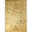 Rossi Antique Map of Europe and Africa - Gift Wrap Decoupage - 40 by 28 inches
