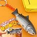 ピチピチ動く!リアルな鮭★携帯ストラップ