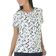 Thakoon for Target&reg; Shibori Print Tee - Navy/ White