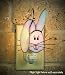 SWITHCABLES STAINED GLASS NIGHT LIGHT COVER - BUNNY - SW003