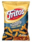 Fritos Corn Chips, Flavor Twists Honey Barbeque, 2-Ounce Large Single Serve Bags (Pack of 60)