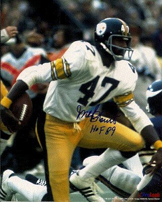 Autographed/Hand Signed Mel Blount 8x10 Photo Pittsburgh Steelers