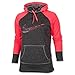 Nike Women's Therma-Fit All Time Swoosh Pullover Training Hoodie-Grey/Pink